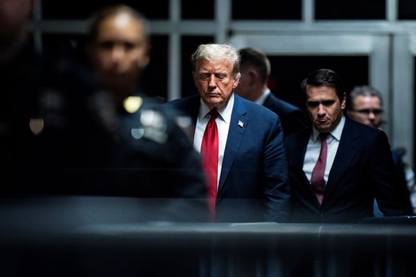 Доналд Тръмп заяви че има сериозен проблем със съдията който