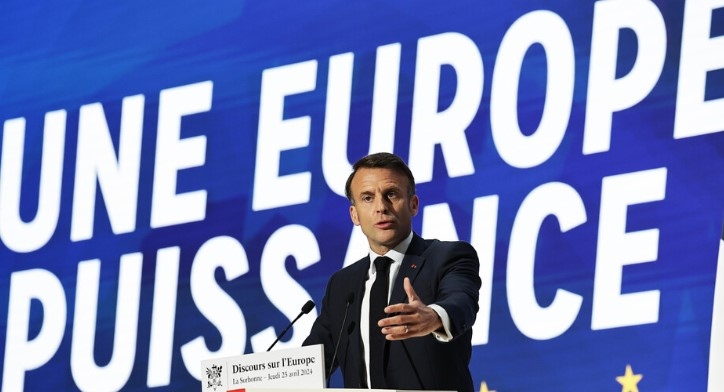 Френският президент Еманюел Макрон произнесе дългоочаквана реч за Европа Макрон