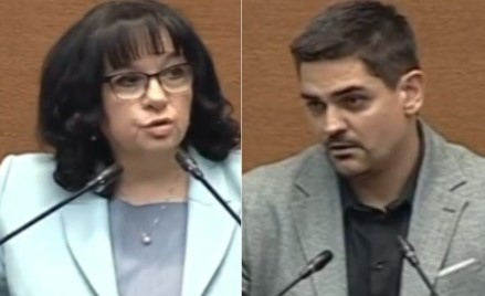 Скандал между независимият депутат Радостин Василев и зам председателят на парламентарната