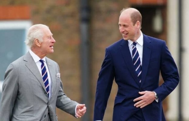 Британският крал Чарлз удостои с висше военно звание сина си