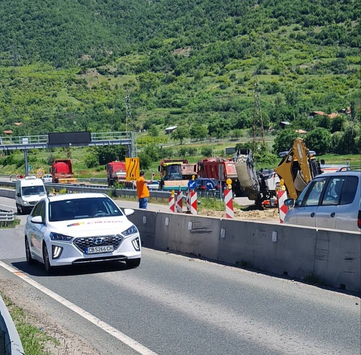 Изграждането на пътя между Симитли и Кресненското дефиле е започнало