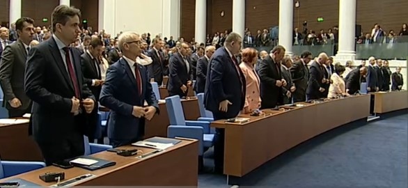 Започна първото заседание на 50 ото Народно събрание Новите 240 депутати