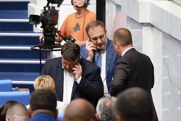 Четирима партийни лидери оглавиха седем от парламентарните групи Това са Бойко