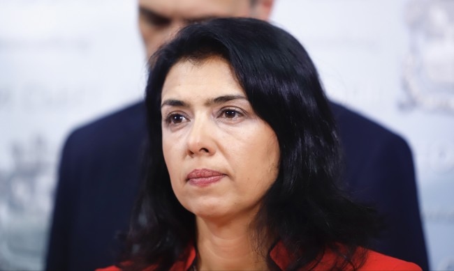 Ваня Григорова от Солидарна България и проф Вили Лилков от