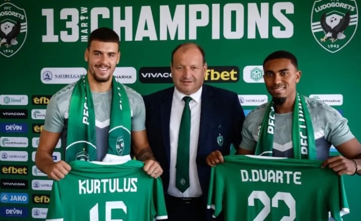 Лудогорец представи официално новите си попълнения националите на Кабо