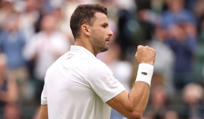 Григор Димитров победи французинът Гаел Монфис с 3 0 сета на Уимбълдън