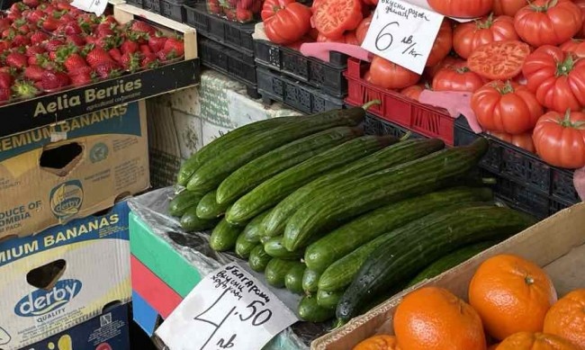 Българските оранжерийни краставици поскъпнаха с 2 през миналата седмица и