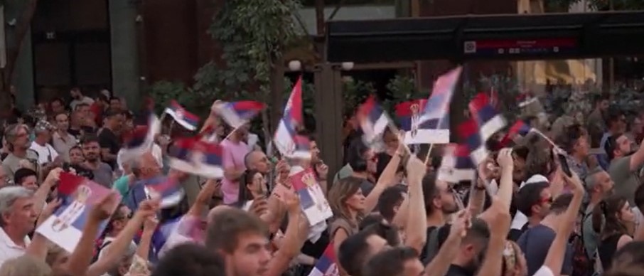 В Сърбия се проведе голям протест срещу плановете за мащабен