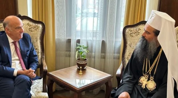 Българският патриарх Даниил е призовал американския посланик у нас Кенет