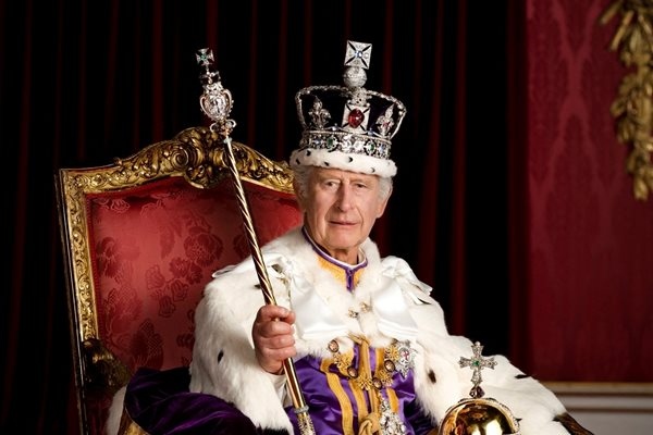 Британският крал Чарлз Трети който е на 75 години отбелязва