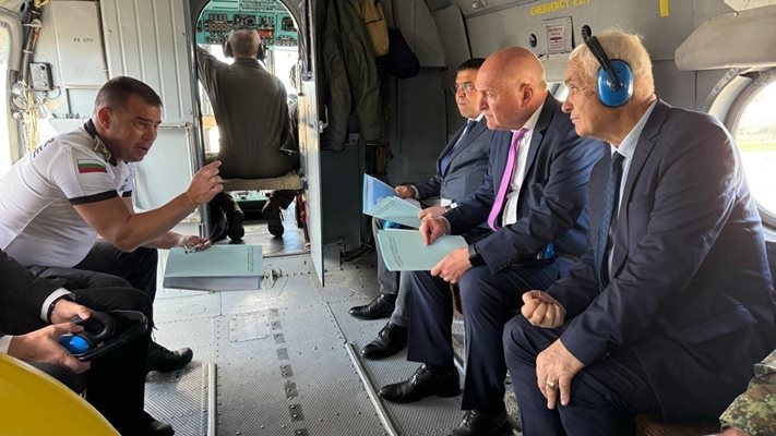 Служебният министър председател Димитър Главчев проверява актуалното състояние на инженерното съоръжение