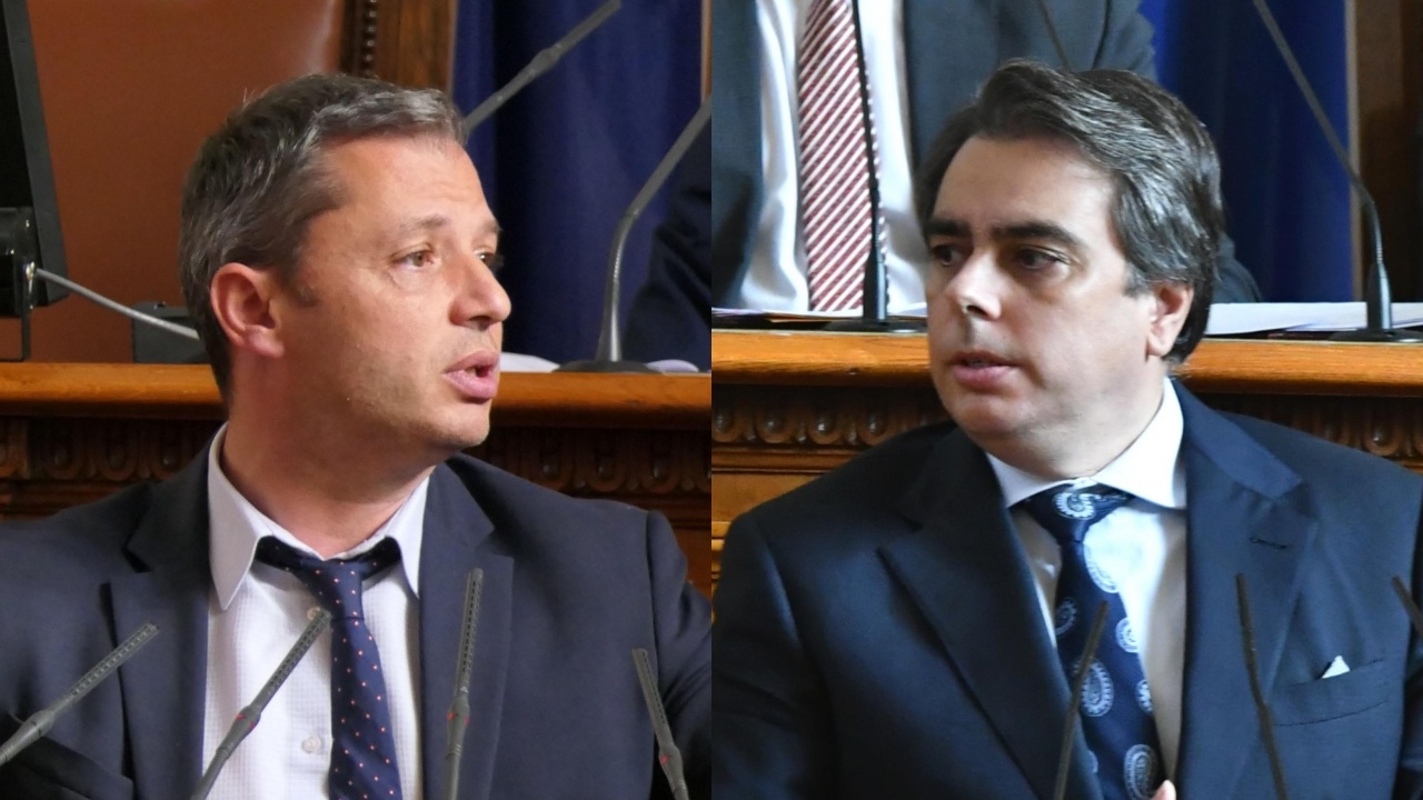 Дебат между кандидатите Делян Добрев от ГЕРБ СДС Асен Василев от