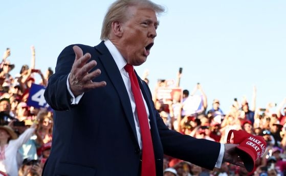 10хил души са присъствали на митинга на Доналд Тръмп в