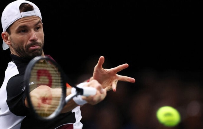 Най добрият български тенисист Григор Димитров излиза тази вечер във втория