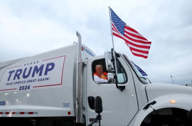 Пет дни преди президентските избори в Съединените щати Доналд Тръмп