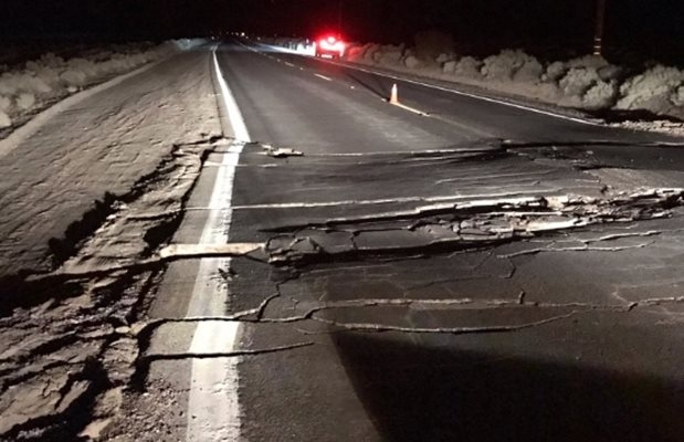 Земетресението с магнитуд 7 1 по Рихтер което разтърси Калифорния в