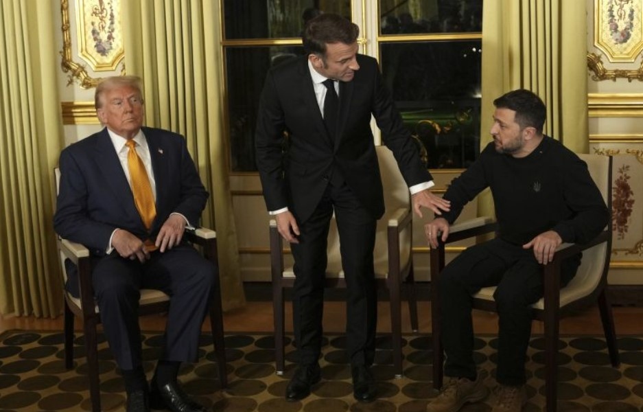 Новоизбраният президент на САЩ Доналд Тръмп пристигна в Елисейския дворец