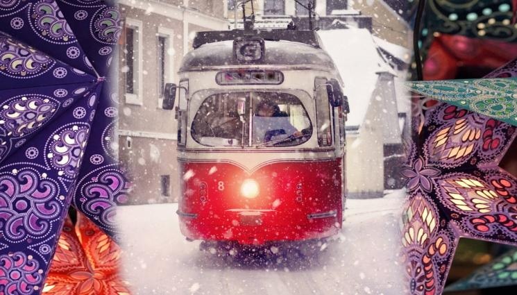 Специално украсени коледни трамваи ще радват столичани и гости на