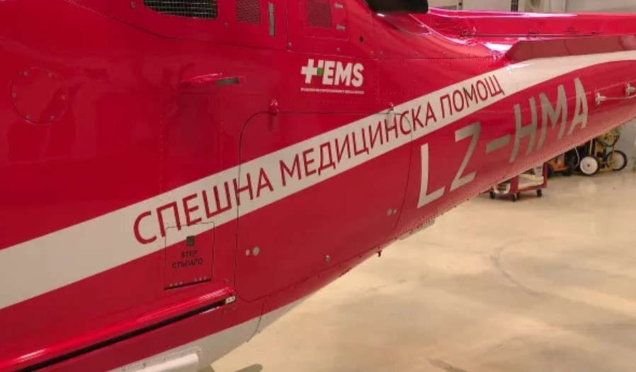 Единственият ни медицински хеликоптер е аварирал по време на полет