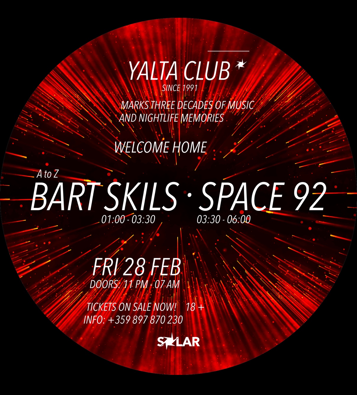 На 28 ми февруари отбелязваме YALTA CLUB Anniversary дата която не можем да