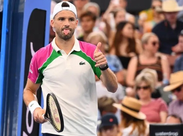 Григор Димитров се смъкна с две места в световната тенис