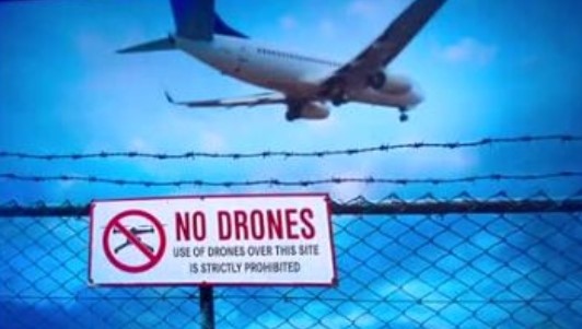 Всички летища да имат анти дрон система за да се гарантира