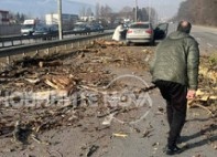 Дърво падна върху кола на Цариградско шосе в София В