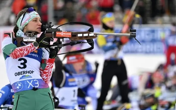Най добрата българска биатлонистка Милена Тодорова остана на крачка от медалите