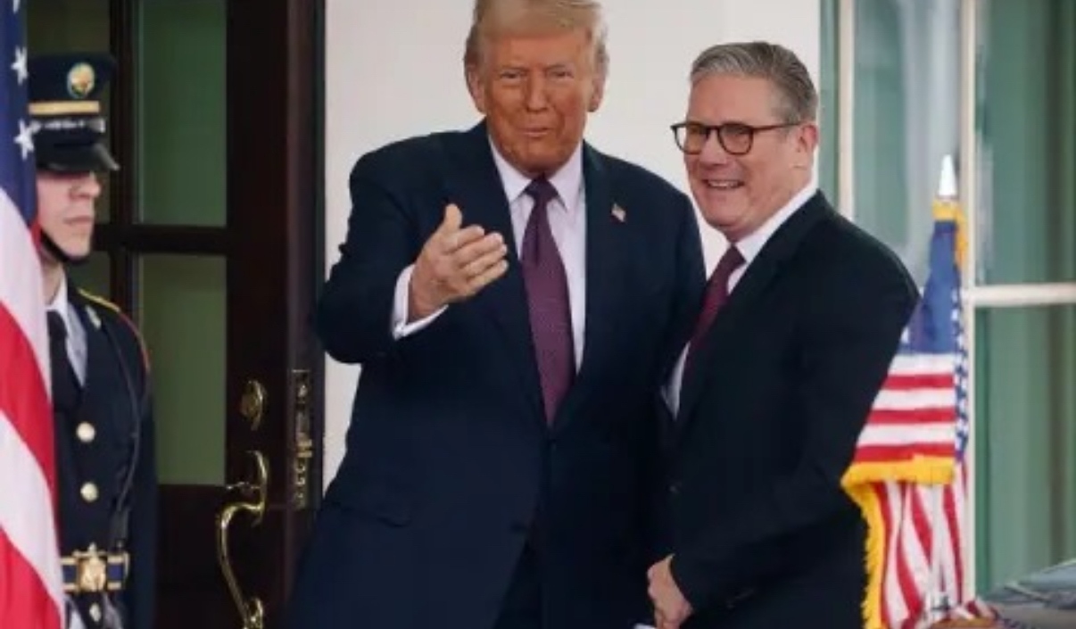 Британският премиер Киър Стармър се срещна днес в Белия дом