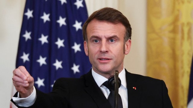 Френският президент Еманюел Макрон заяви днес че ако някой си