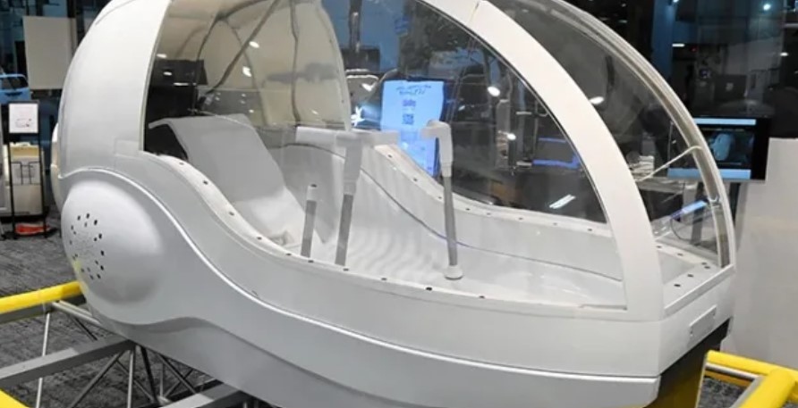 Японската фирма за душове Science Co представи най новото технологично чудо – пералня за