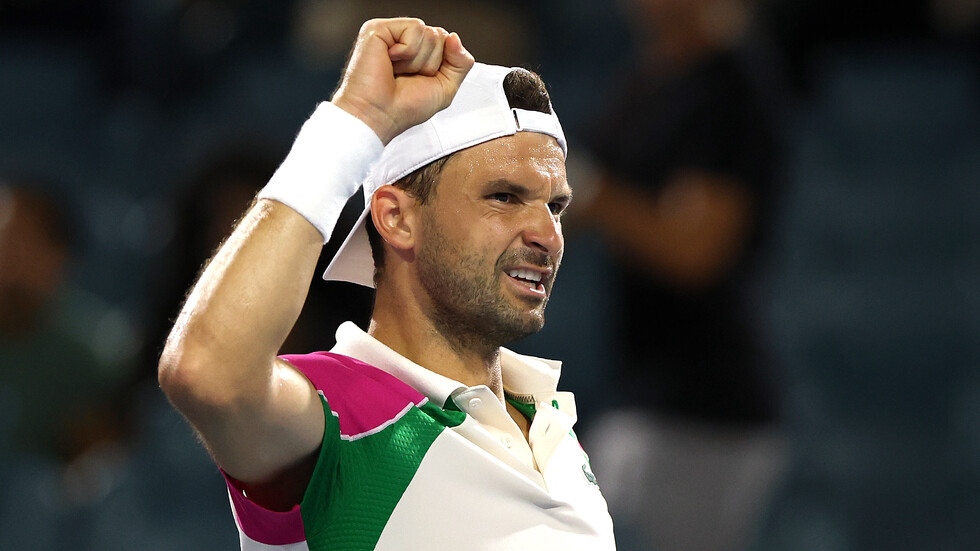 Най добрият български тенисист Григор Димитров изигра невероятен двубой и