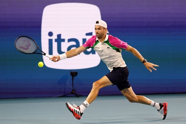 Григор Димитров направи поредния си неуспешен опит да постигне поне още