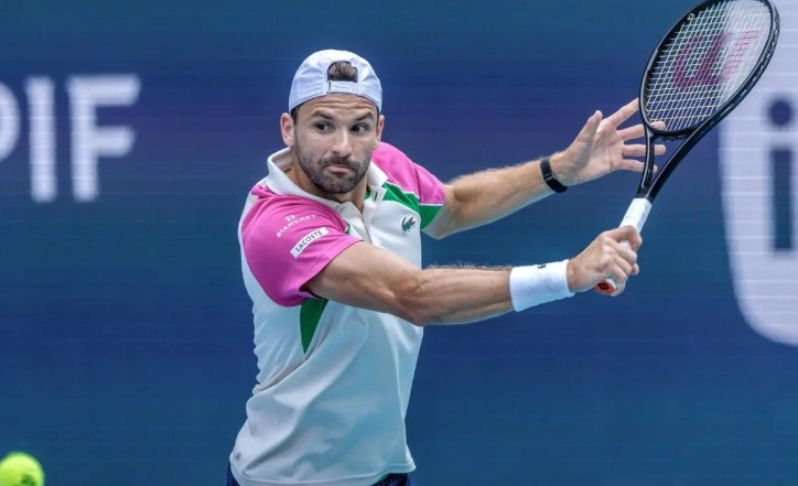 Най добрият ни тенисист Григор Димитров падна с три места в