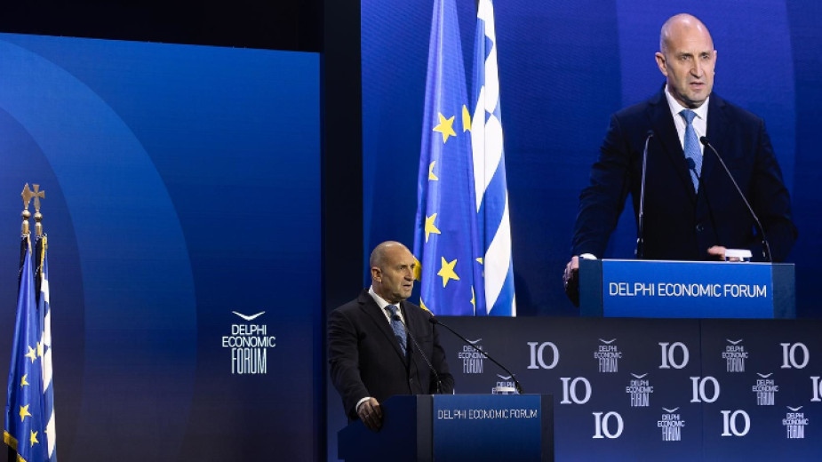 Президентът Румен Радев заяви че Европа може да се справи