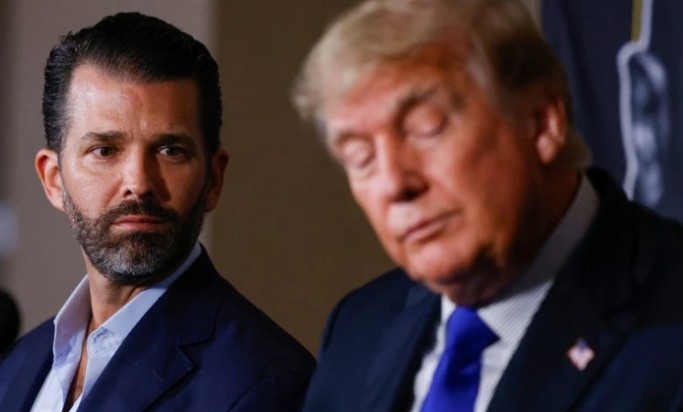 Синът на американския президент Доналд Тръмп Доналд Тръмп младши пристига