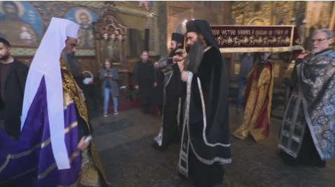 Българският патриарх Даниил отслужи Последованието на царските часове А в този