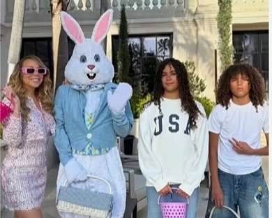 Близнаците на Марая Кери вече са тийнейджъри и са много различни от