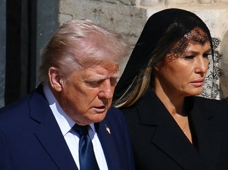 На 55 ия си рожден ден първата дама на САЩ Мелания Тръмп присъства