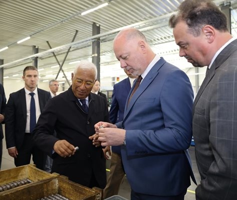 Министър председателят Росен Желязков и председателят на Европейския съвет Антонио Коща