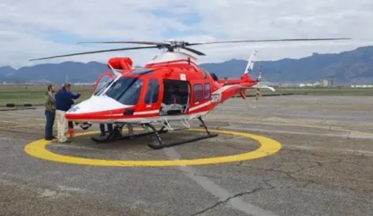 Медицинският хеликоптер е осъществил незабавно транспортиране на мъж от Бургас