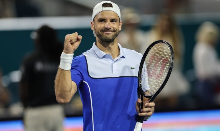 Григор Димитров се изкачва в световната тенис ранглиста Обновяването на класацията