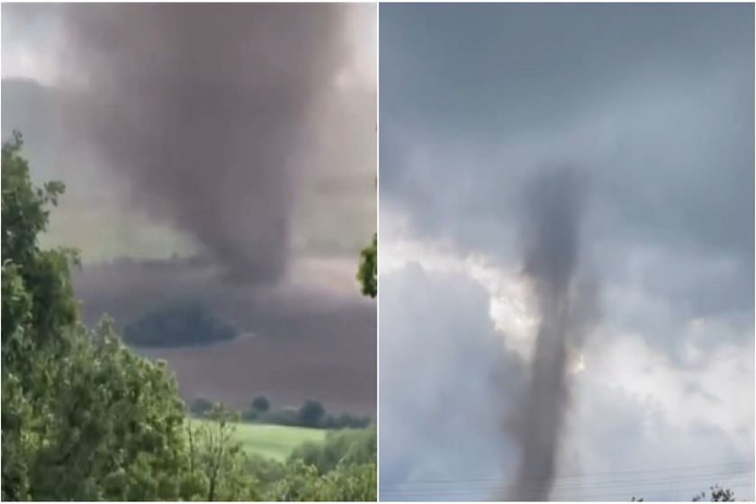 Торнадо се образува в окръг Тулча в югоизточната част на