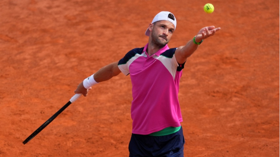 Най добрият ни тенисист в историята Григор Димитров отпадна след първия