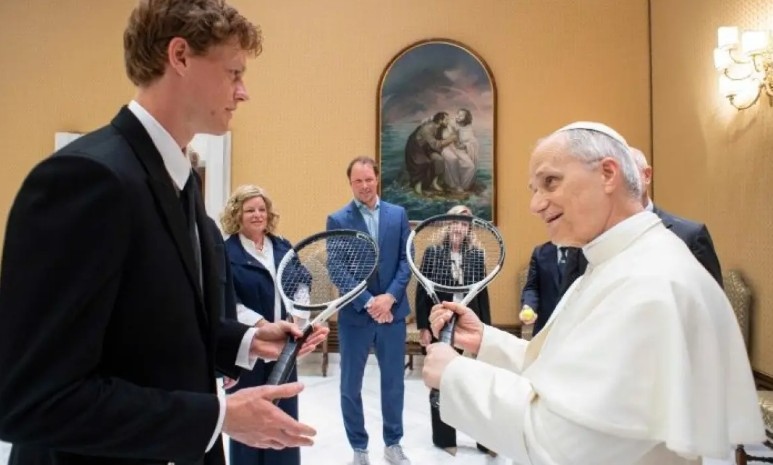 Днес сряда 14 май 2025 г Яник Синер номер едно