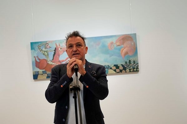 Васил Василев Зуека откри своята нова изложба озаглавена Моят