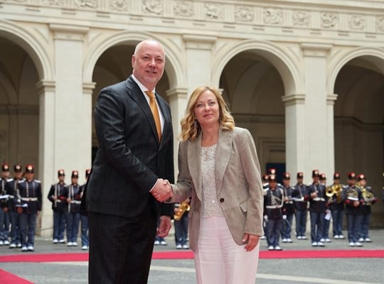 С Италия имаме прекрасни двустранни отношения трябва да увеличим стокооборота