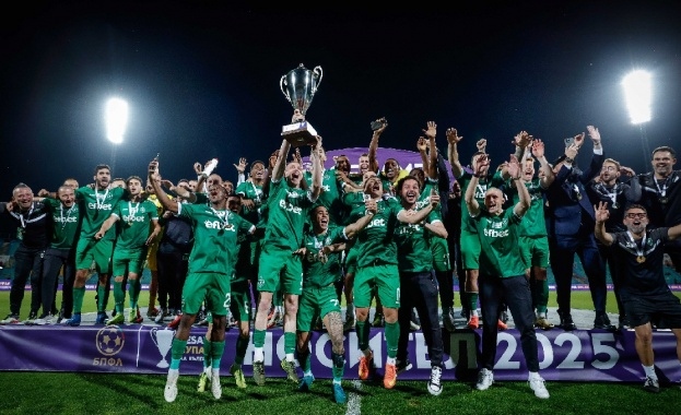 Шампионът Лудогорец снощи спечели Sesamе Купа на България за четвърти