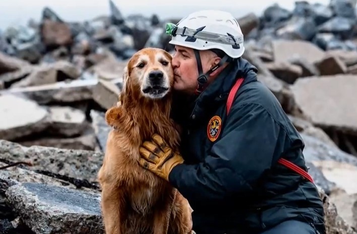 Почина легендарното куче Килиан което откри 18 души под отломките