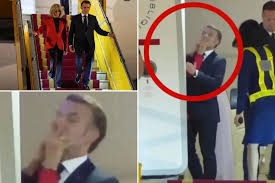 Съпругата на френския президент Еманюел Макрон Брижит отправи язвителна забележка